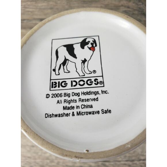 Big Dogs It's 5 o'clock somewhere Coffee Cup Large Mug 2006 - Picture 6 of 6